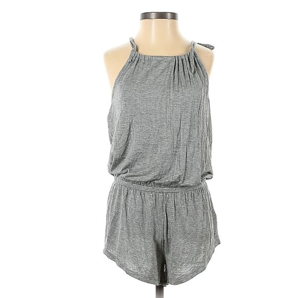 Lovers + Friends Pants - Lovers + Friends Gray Shorts Romper